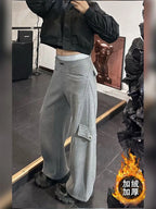 PENDRA Buttonflare High Waist Slim Flare Pants