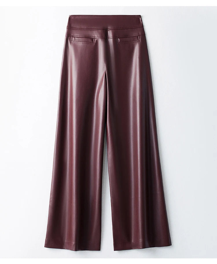 PENDRA Wide Leg Straight Double Pants