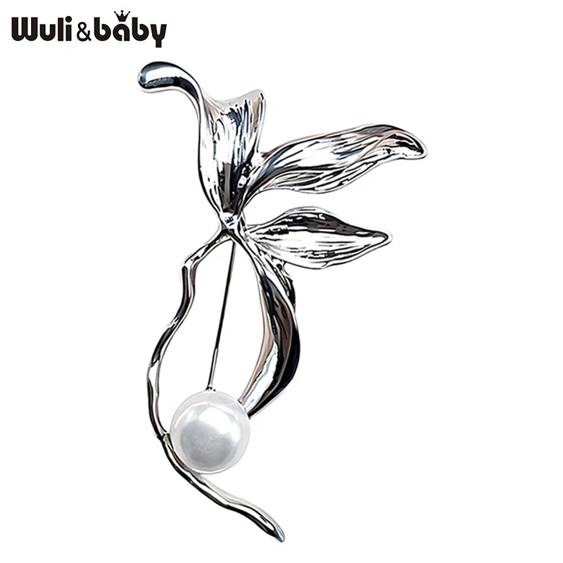 PENDRA Magnoliette Magnolia Flower Brooch