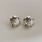 PENDRA Liquid Lava Sterling Silver Earrings