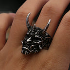 PENDRA Domineer Gothic Skull Ring