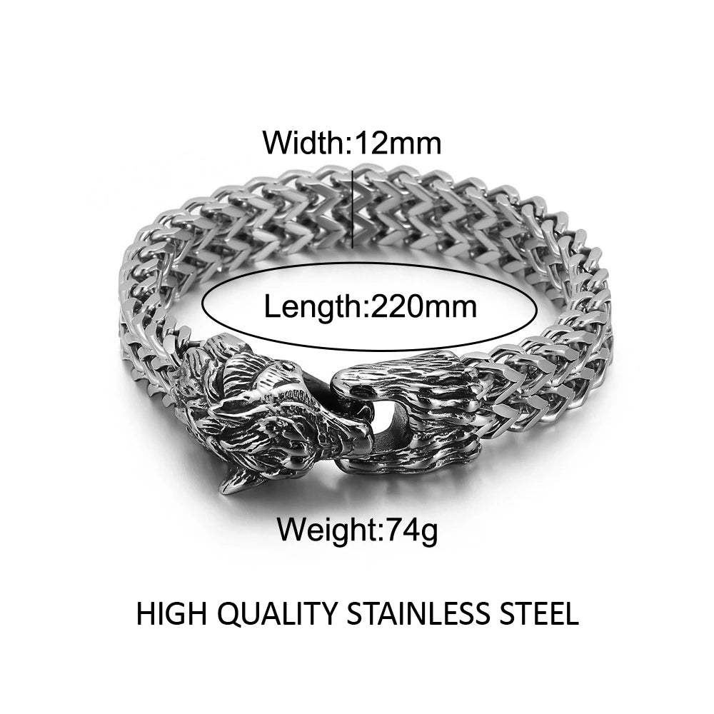 PENDRA Runecrest Nordic Stainless Steel Bracelet