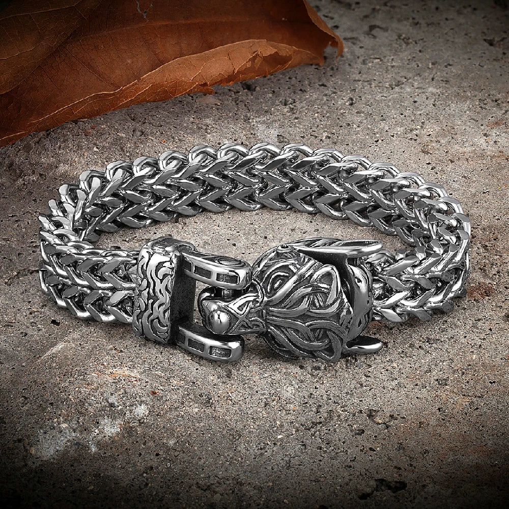 PENDRA Wolf Classic Norse Bracelet