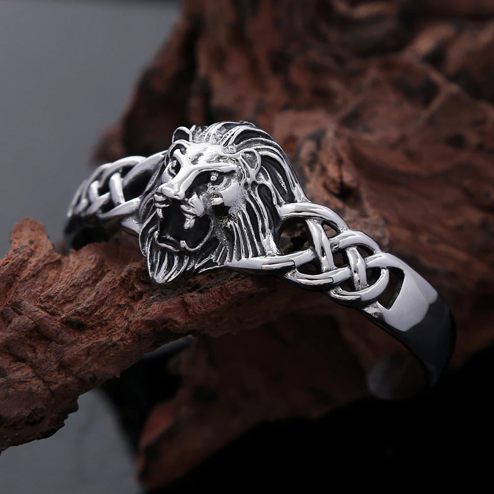 PENDRA Lioncrest Stainless Steel Cuff Bracelet