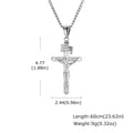 PENDRA Cross Cuban Crucifix Pendant Necklace