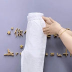 Lace hollowed out cropped pants women summer 2024 thin slim small foot Harlan pants loose and high waist versatile casual pants