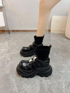 PENDRA Round Head Muffin Boots
