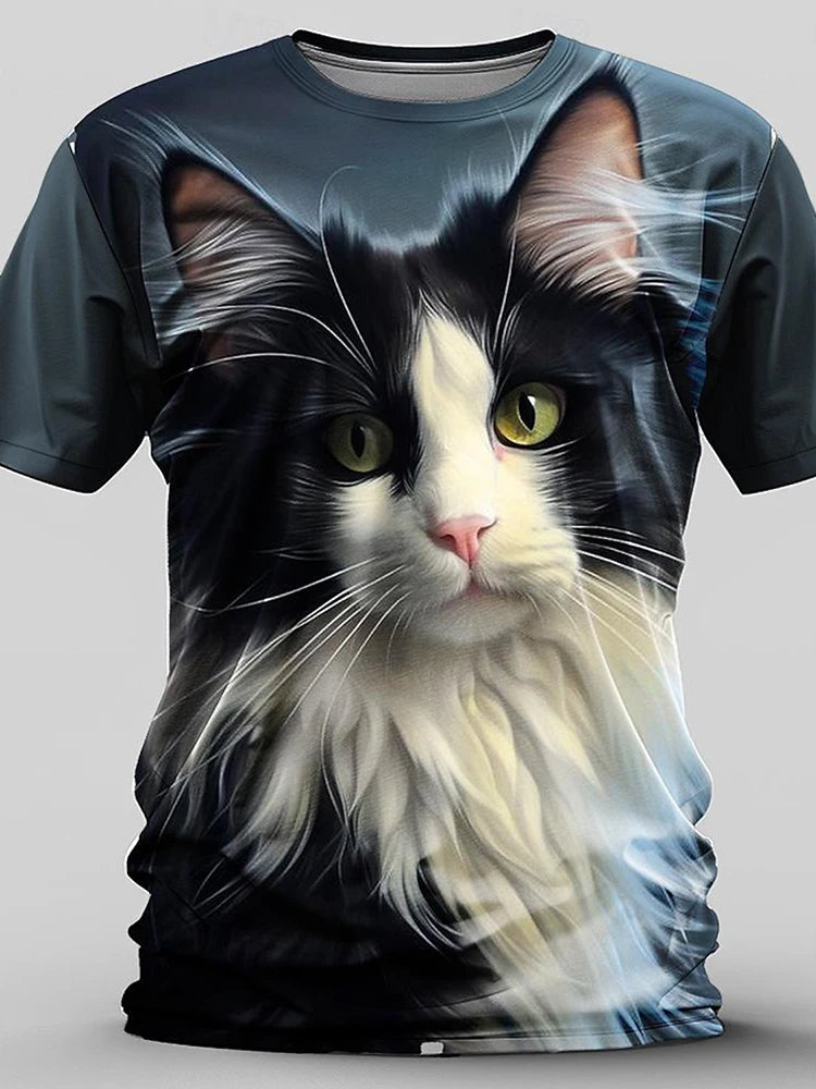 PENDRA Sports Abstract Cartoon T-Shirt