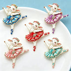 PENDRA Cute Ballet Sheep Brooch