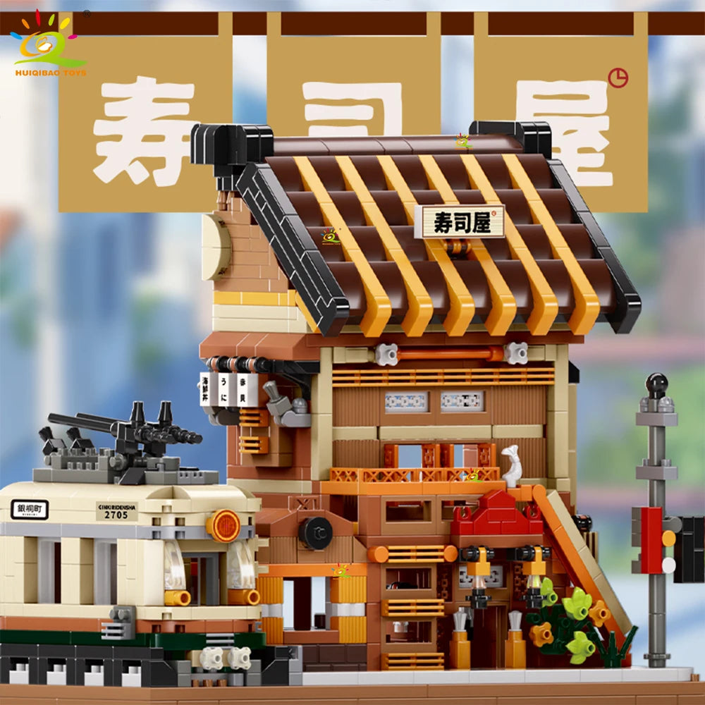PENDRA Japan Sushi Micro Building Set