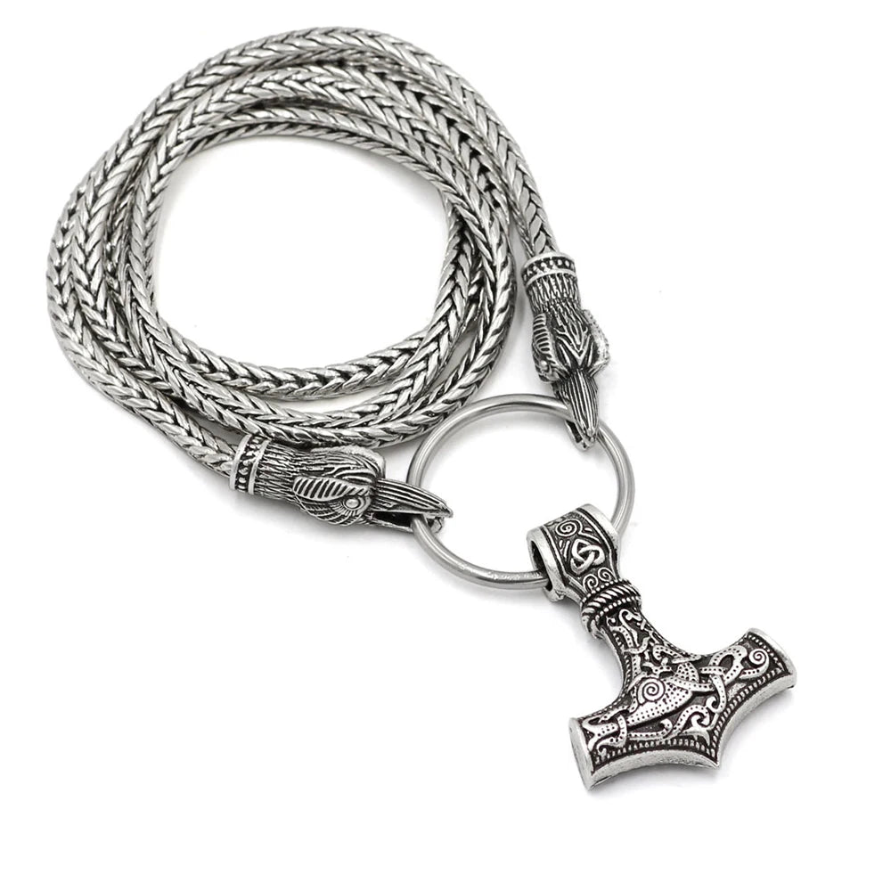 PENDRA Crow Norse Necklace