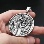 PENDRA Anubis 316L Stainless Steel God of Death Pendant