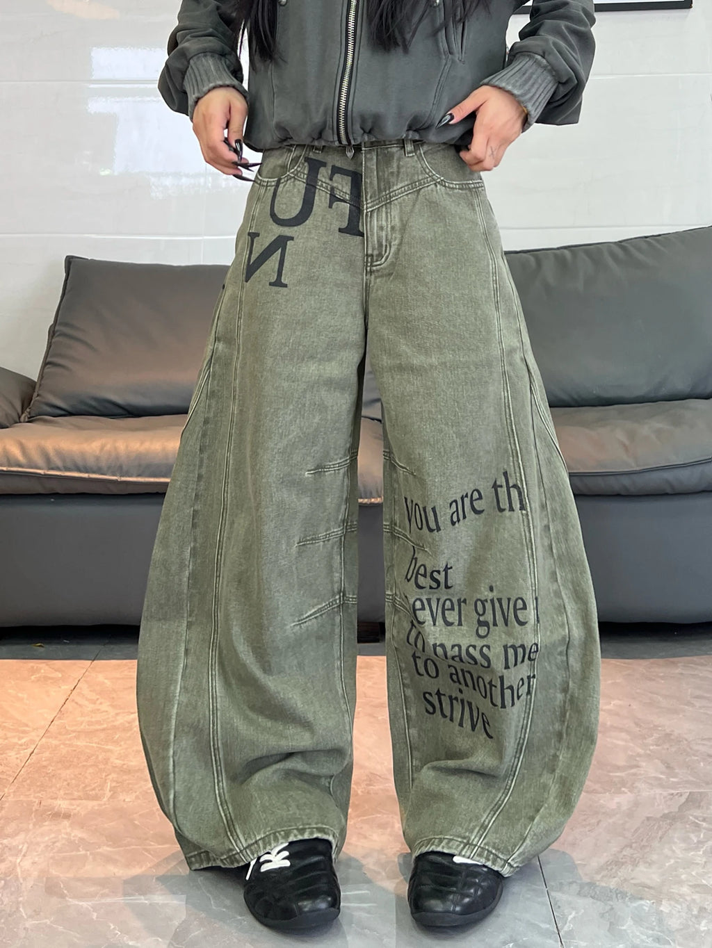 PENDRA American Street Letter Jeans