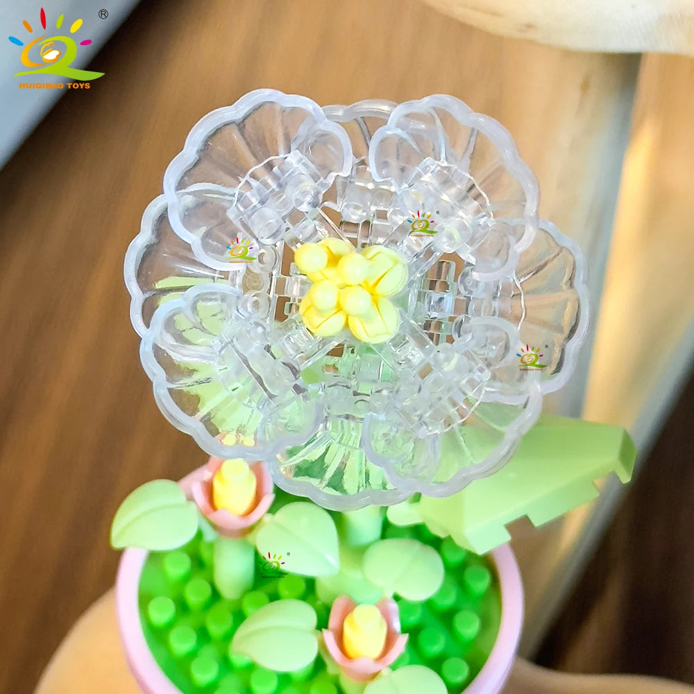 PENDRA Succulent Potted Floral Building Set
