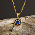 PENDRA Evil Blue Pendant Necklace