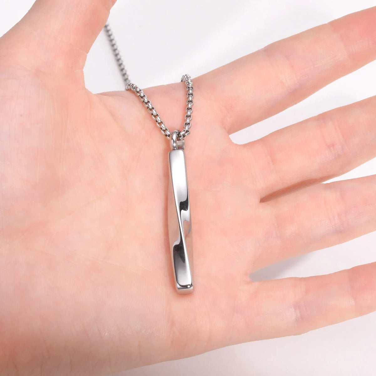 PENDRA Urn Mobius Pendant Necklace