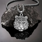 PENDRA Chain Silver Viking Necklace