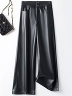 PENDRA Wide Leg Straight Double Pants