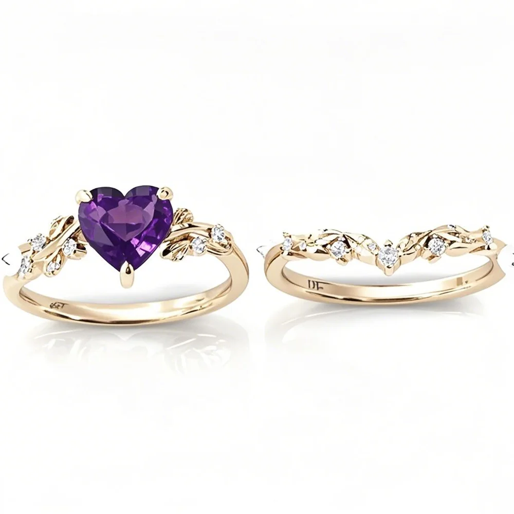 PENDRA Crystal Stackable Ring