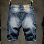 PENDRA Washed Distressed Ripped Pants