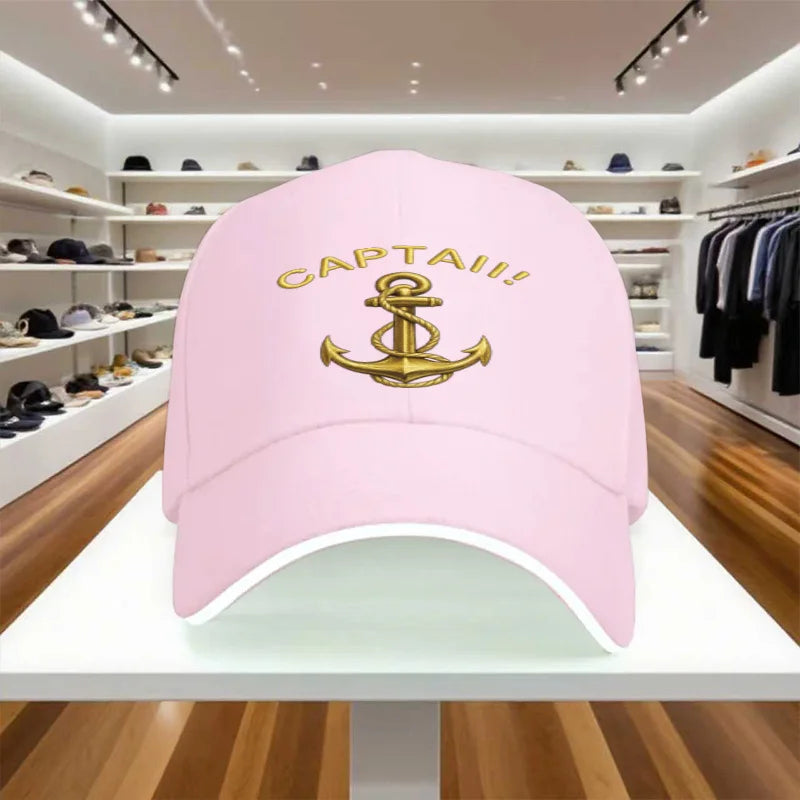 PENDRA Adjustable Captain Print Hat