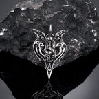 PENDRA Crow Rune Necklace
