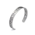 PENDRA Runeband Hollow Viking Rune Bracelet