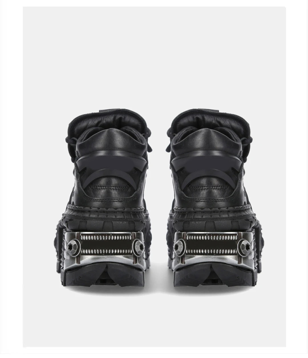 PENDRA Leather Platform Handmade Shoes