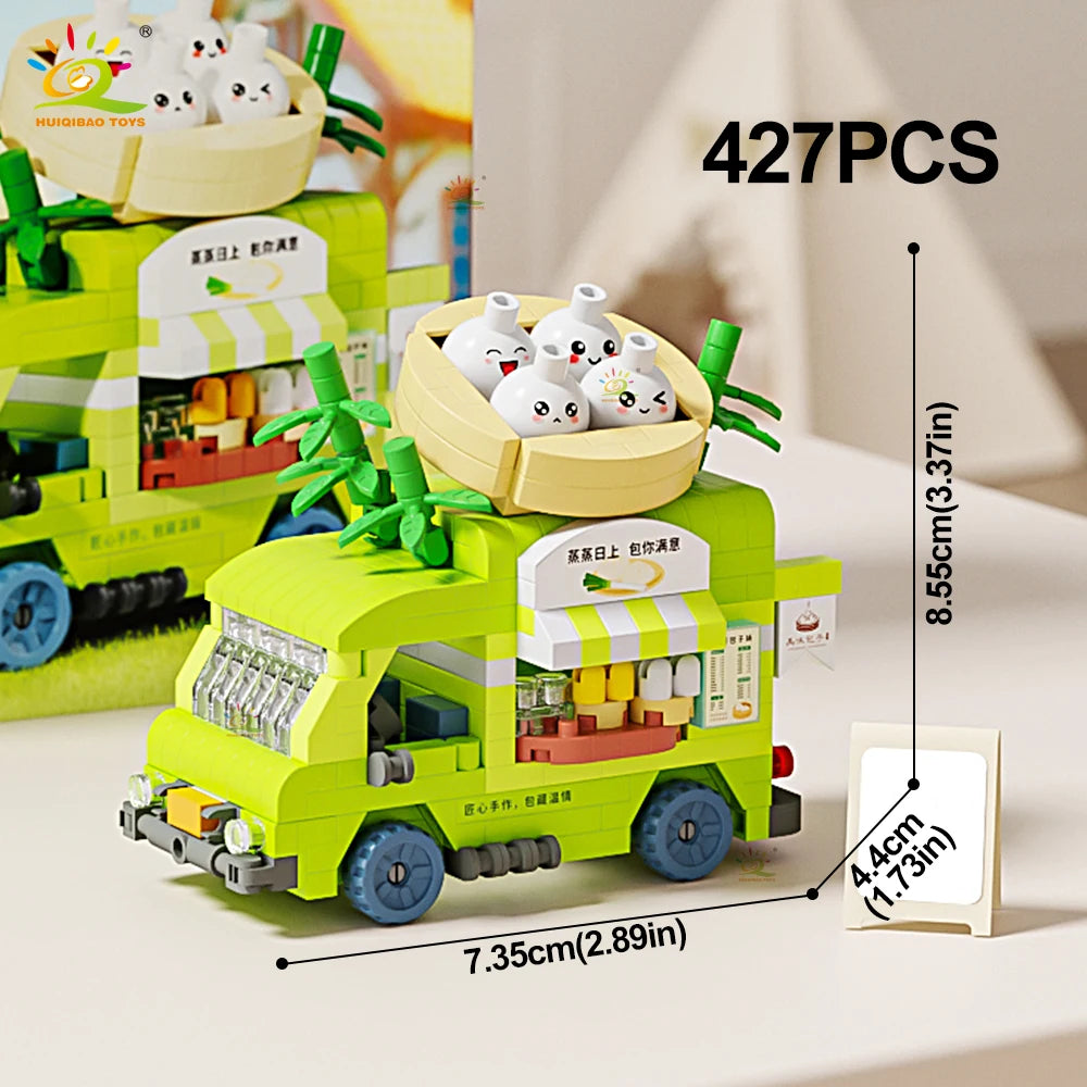 PENDRA Food Store Micro Building Set
