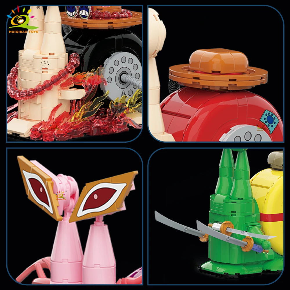 PENDRA Pirate Snail Insect Building Set