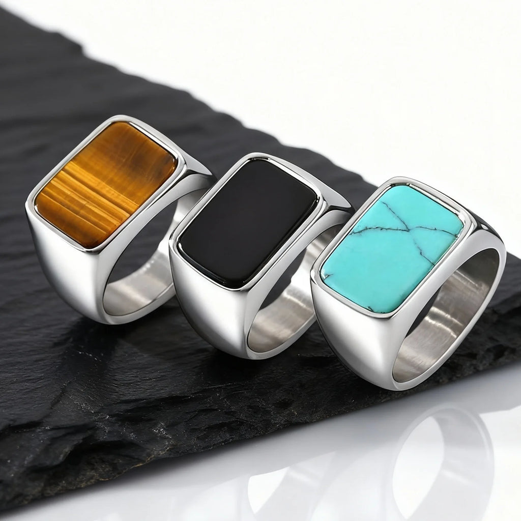 PENDRA Mavvane Natural Stone Ring