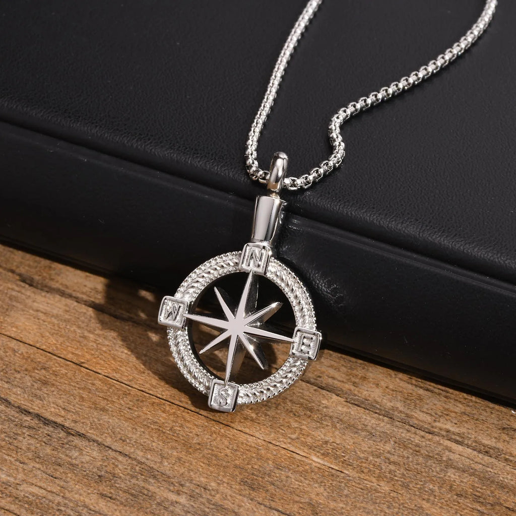 PENDRA Urn Compass Pendant Necklace
