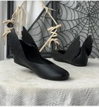 PENDRA Flat Medieval Shallow Shoes