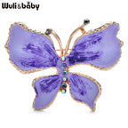 PENDRA Enamel Swallowtail Butterfly Brooch