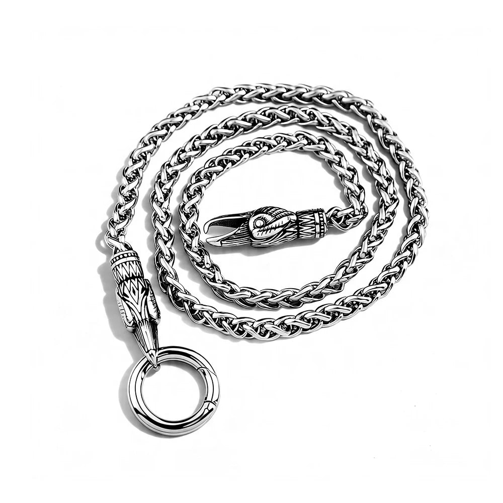 PENDRA Dragonbone Ethnic Dragon Bone Chain Necklace