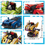 PENDRA Transfrom Racing Robot Building Set