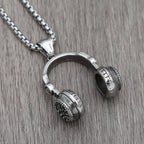 PENDRA Headphone Punk Music Pendant Necklace