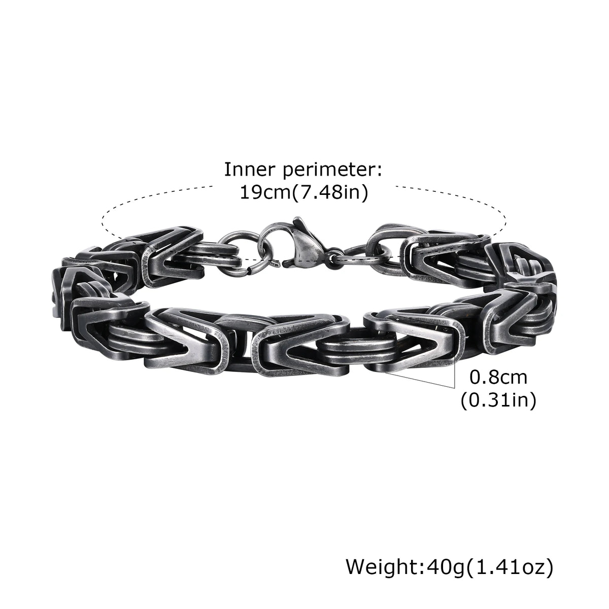 PENDRA Byzantine Link Chunky Bracelet
