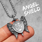 PENDRA Arch Angel St Steel Necklace