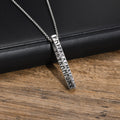 PENDRA Mobius Viking Valknut Pendant Necklace