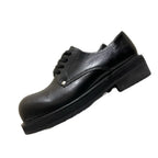PENDRA Leather Big Head Shoes