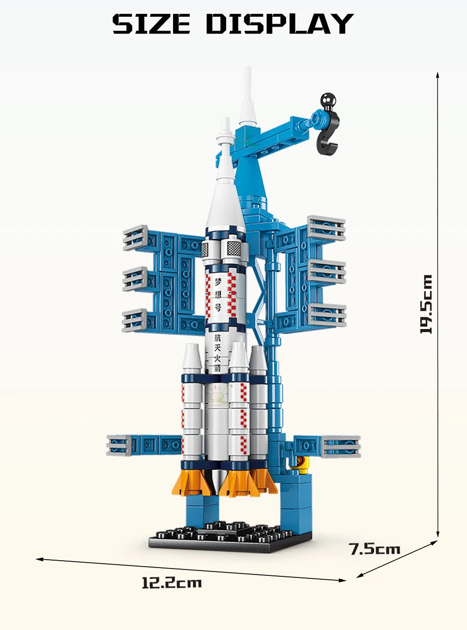 PENDRA Space Aviation Mini Building Set