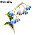 PENDRA Lilyelle Elegant Lily Flower Brooch