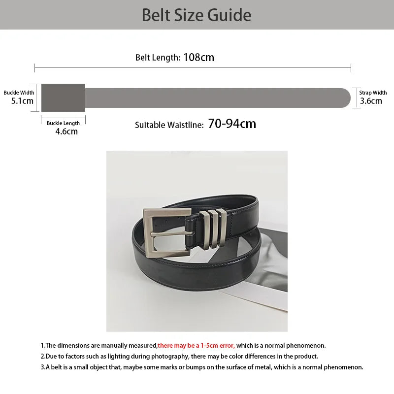 PENDRA Elaraaya Genuine Leather Luxury Wide Belt