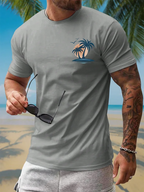 PENDRA Oversized Hawaiian T-Shirt