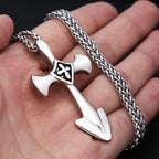 PENDRA Templar Cross Knight Pendant