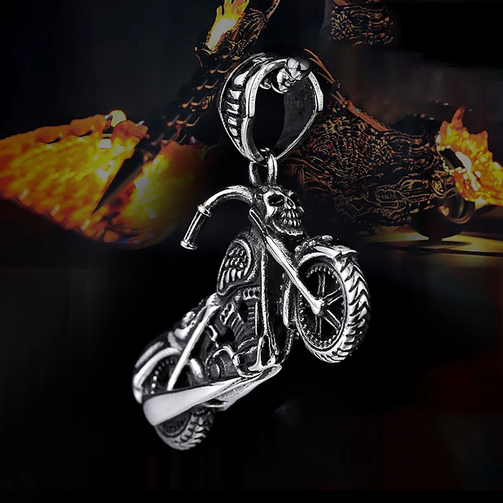 PENDRA Soulrider Motorcyclist Chariot Pendant