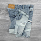 PENDRA Spliced Knee Length Shorts