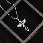 PENDRA Crosschoker Vintage Zinc Alloy Cross Choker Necklace