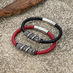 PENDRA Dragon Vintage Leather Bracelet